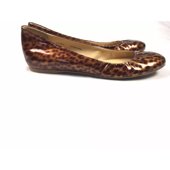 J Crew Size 8 Leopard Print Flats - Picture 4 of 8